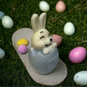 Easter Bunny Candle Multicolored